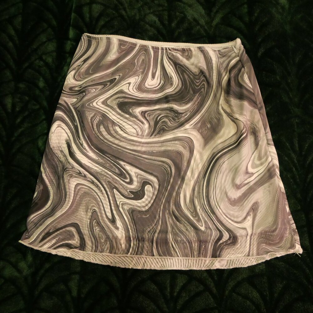 Groovy Grey Skirt Small